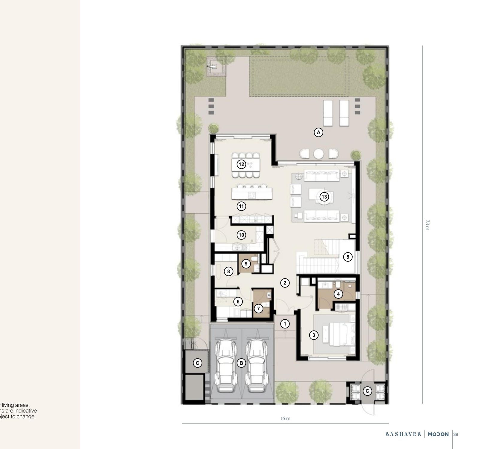 Bashayer — select villas 4br ground floor plan